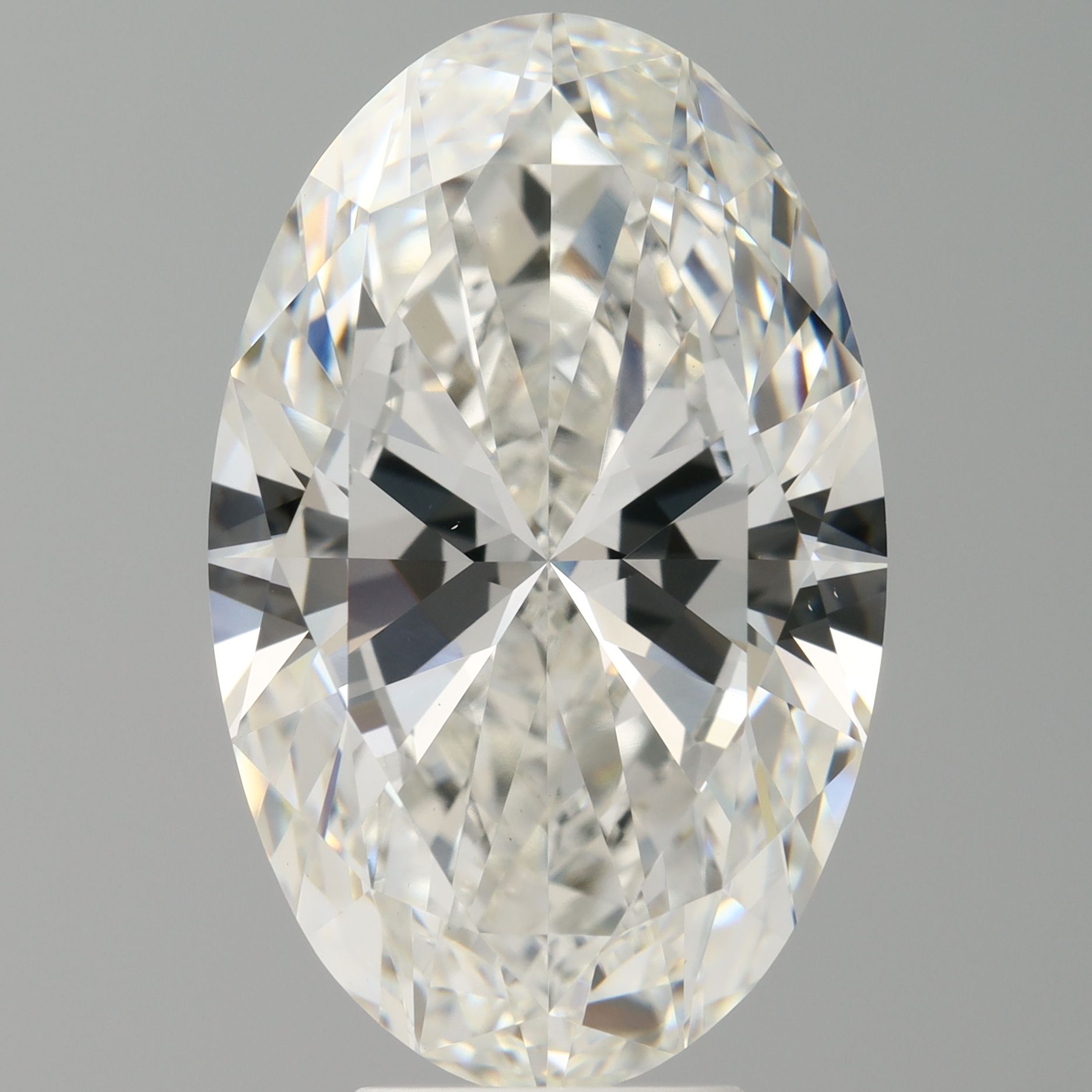 7.02 ct. oval Lab Grown Diamond front image
