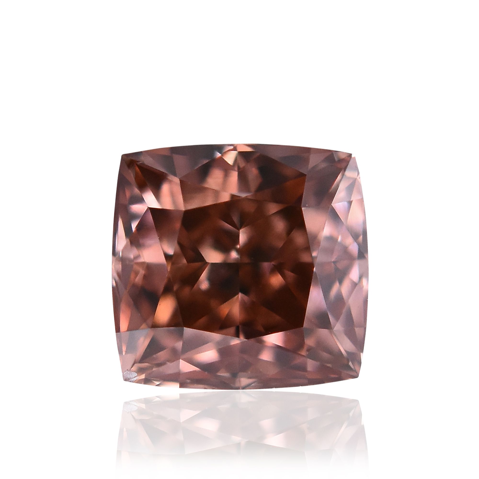 Diament 0.52 ct Fancy Deep Brown Pink/SI1