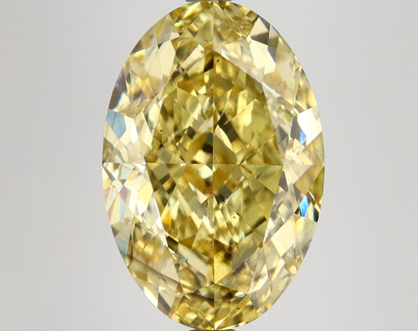 8.02 ct. oval Lab Grown Diamond front image