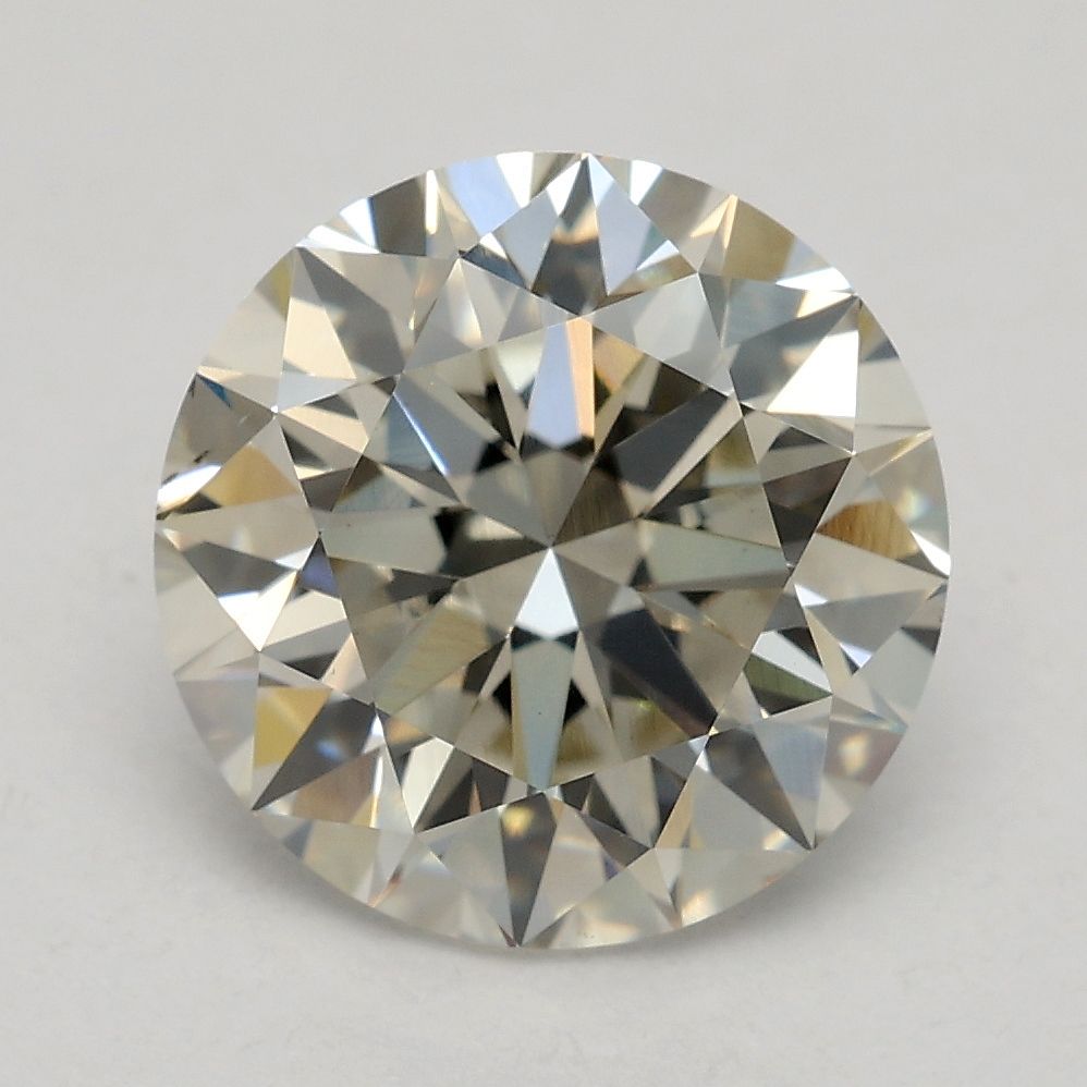 2.60 ct. round Lab Grown Diamond front image