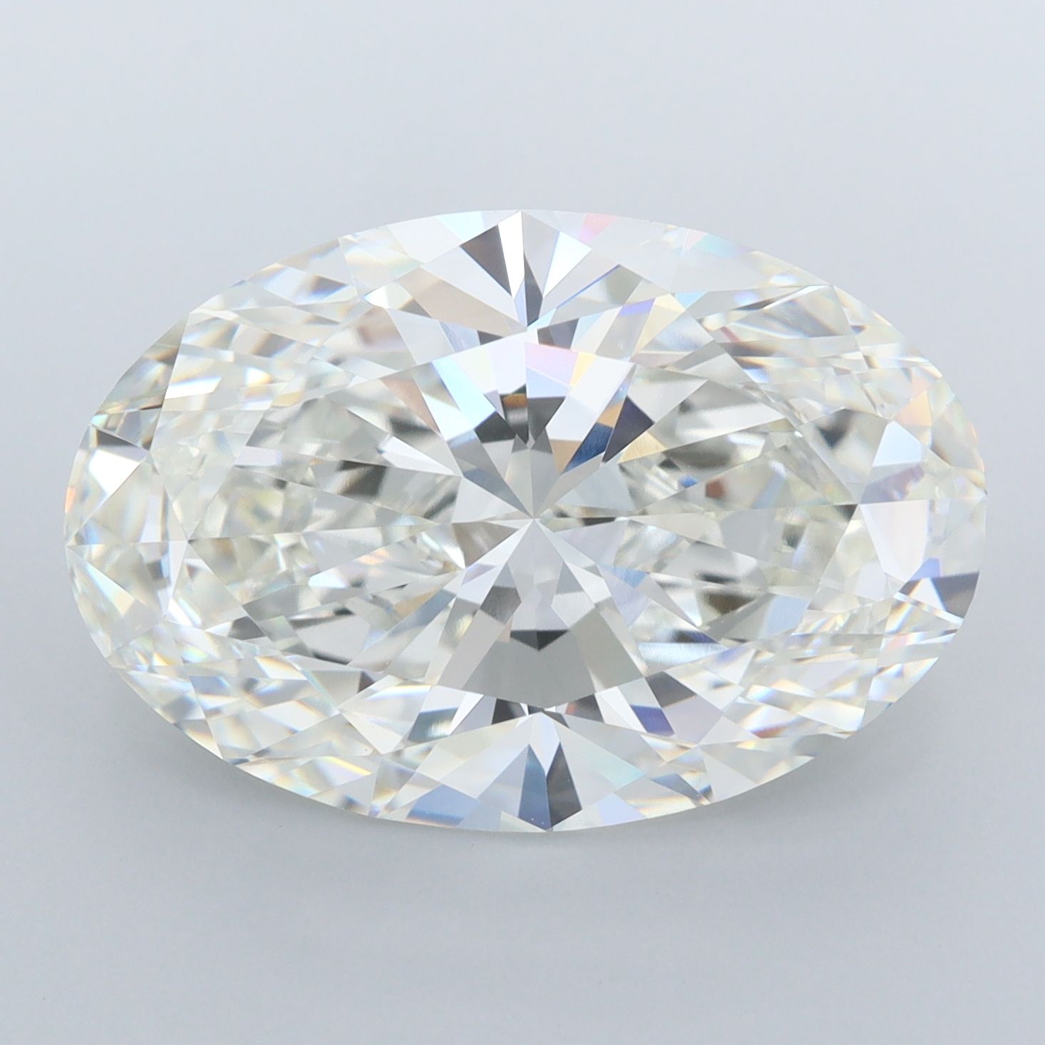 10.10 ct. oval Lab Grown Diamond front image