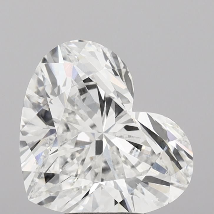 3.85 ct. heart Lab Grown Diamond front image