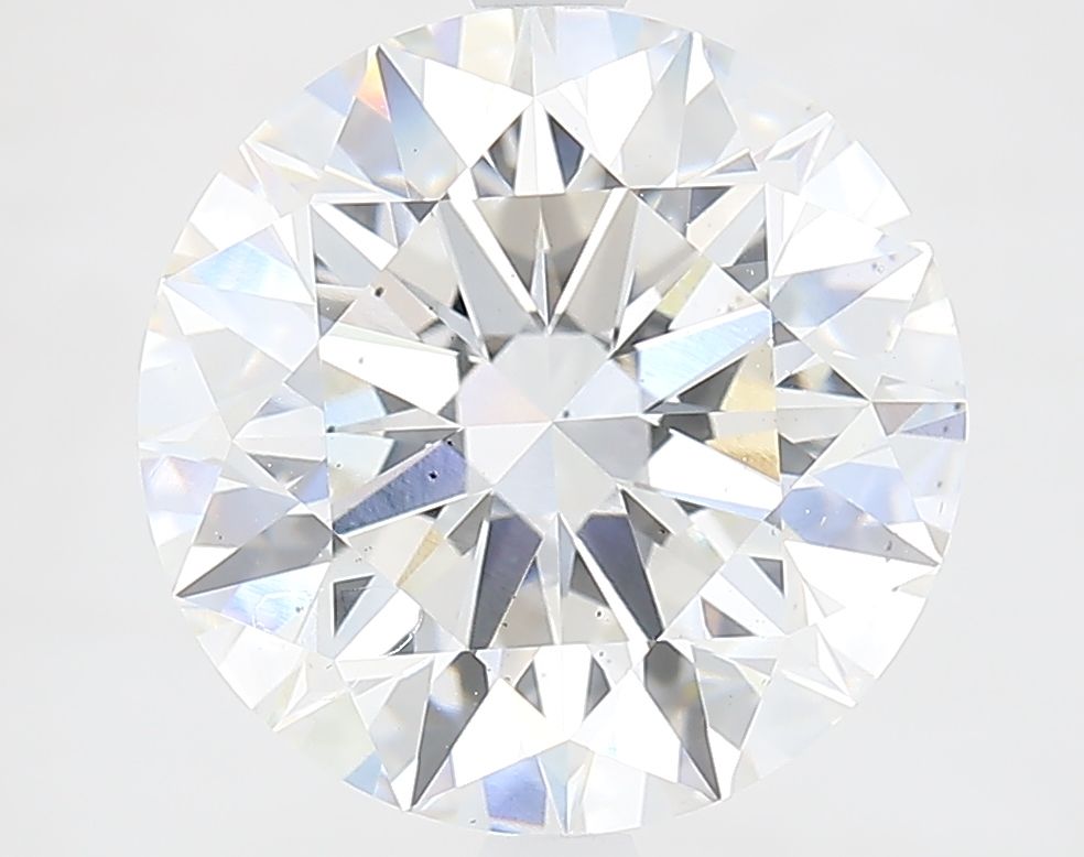 5.37 ct. round Lab Grown Diamond front image