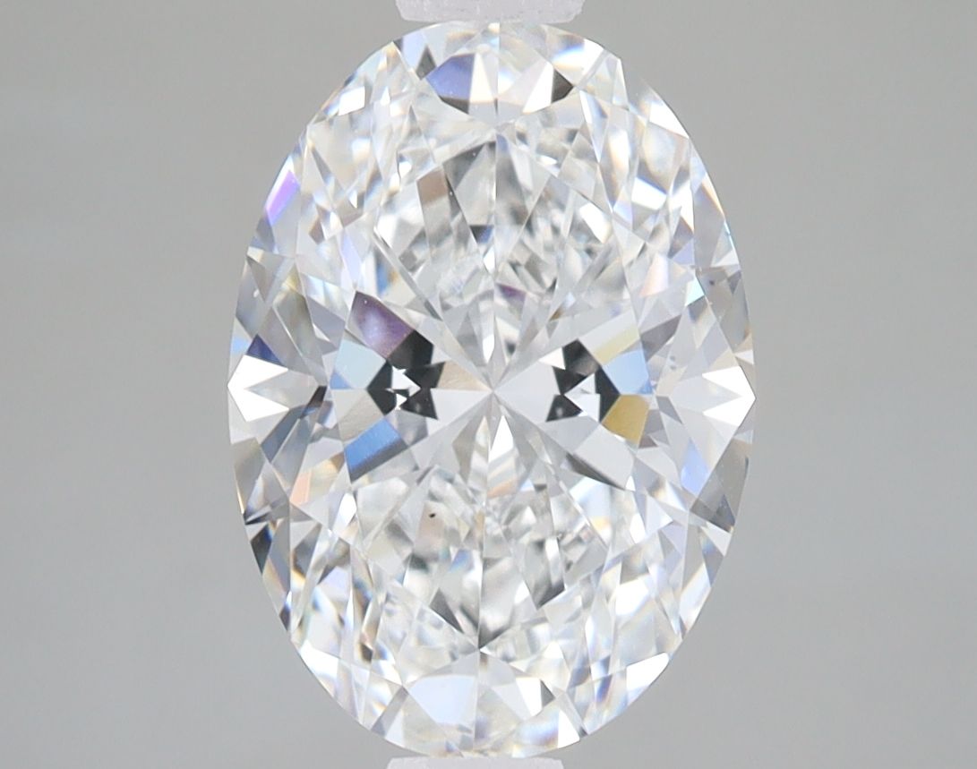 3.02 ct. oval Lab Grown Diamond front image