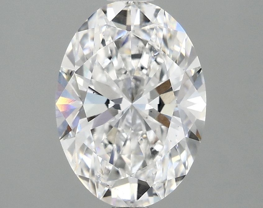 2.06 ct. oval Lab Grown Diamond front image