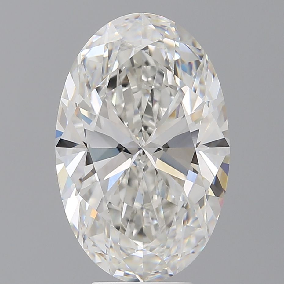 6.58 ct. oval Lab Grown Diamond front image