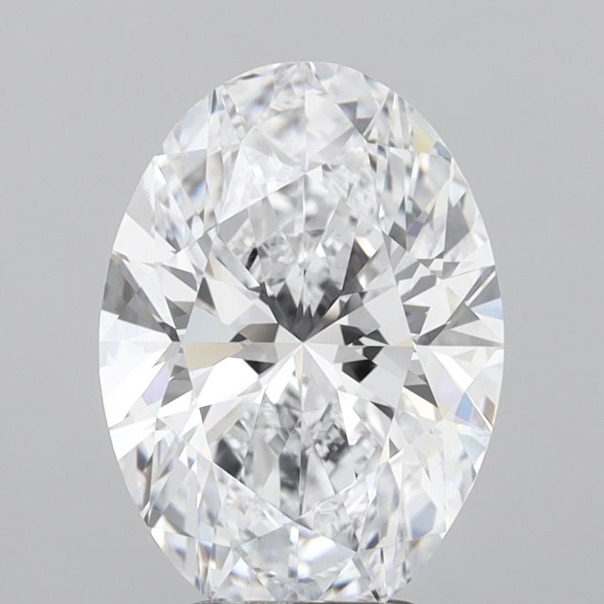4.01 ct. oval Lab Grown Diamond front image