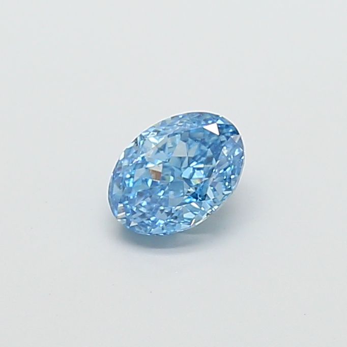 1.01 CT Fancy Vivid Blue OVAL