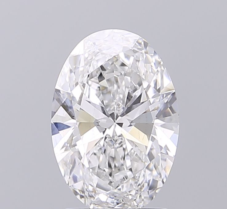 2.01 ct. oval Lab Grown Diamond front image