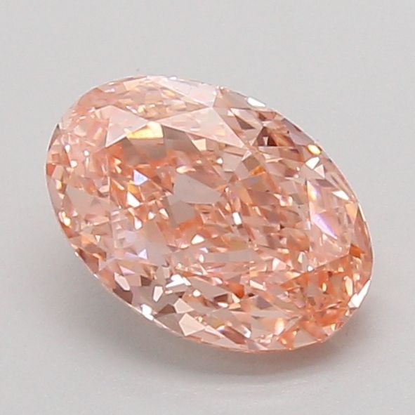 1.57 CT Fancy Vivid Pink OVAL