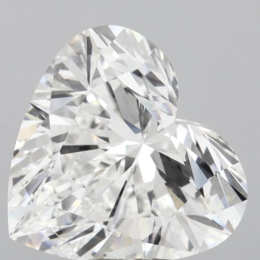 7.31 ct. heart Lab Grown Diamond front image