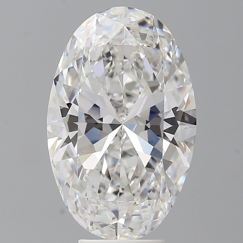 6.60 ct. oval Lab Grown Diamond front image