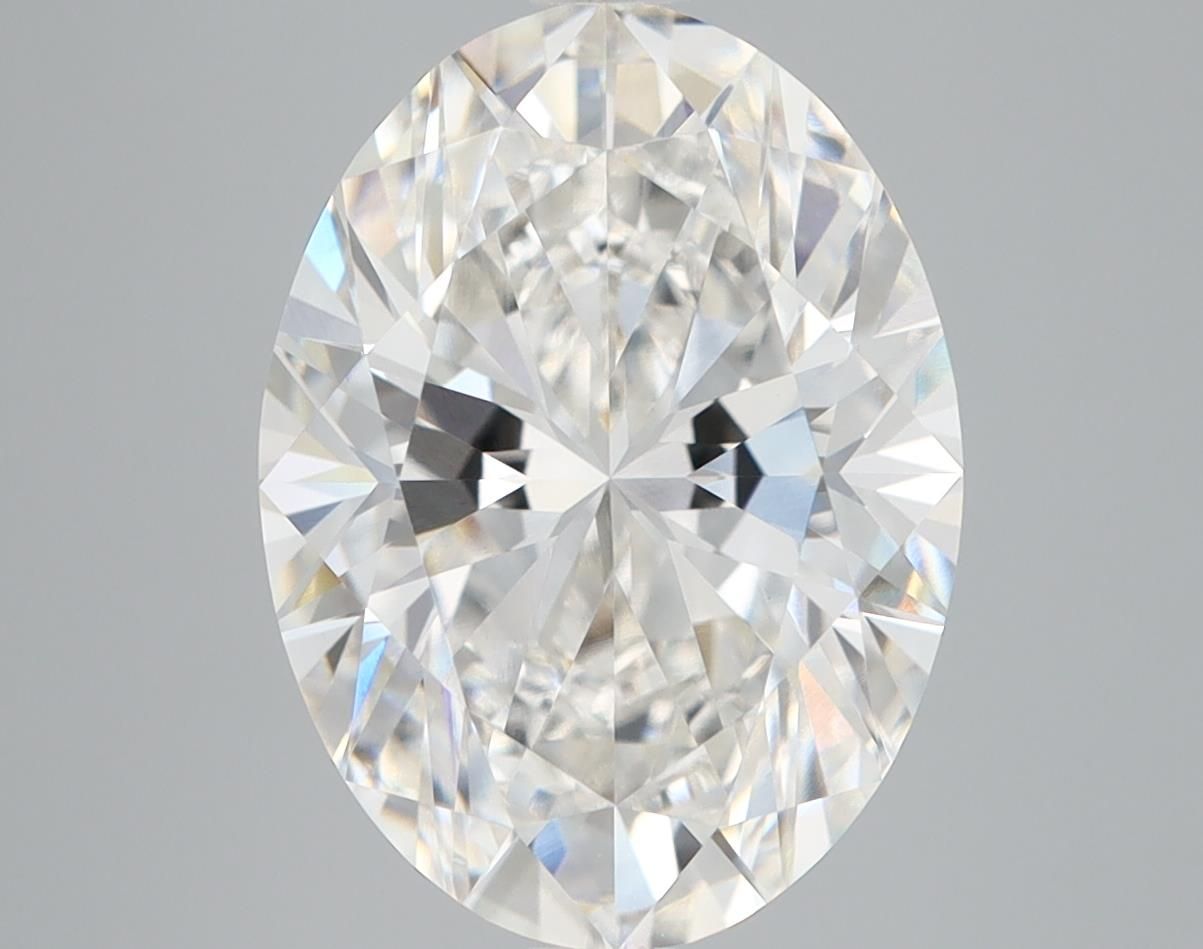 5.05 ct. oval Lab Grown Diamond front image