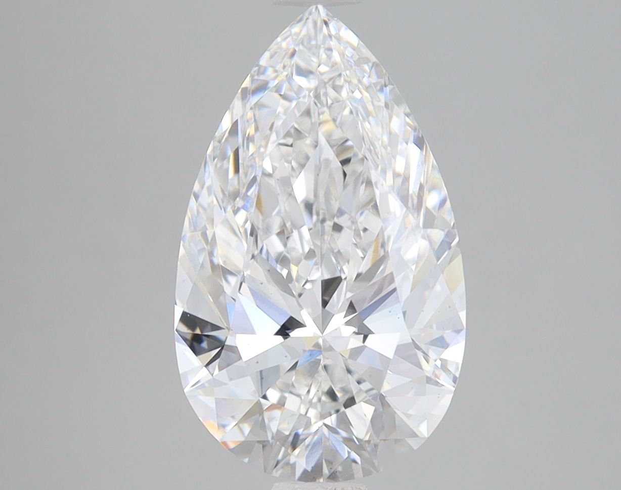 3.01 ct. pear Lab Grown Diamond front image