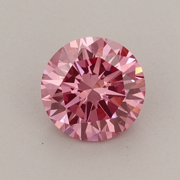 0.66 CT Fancy Vivid Pink ROUND