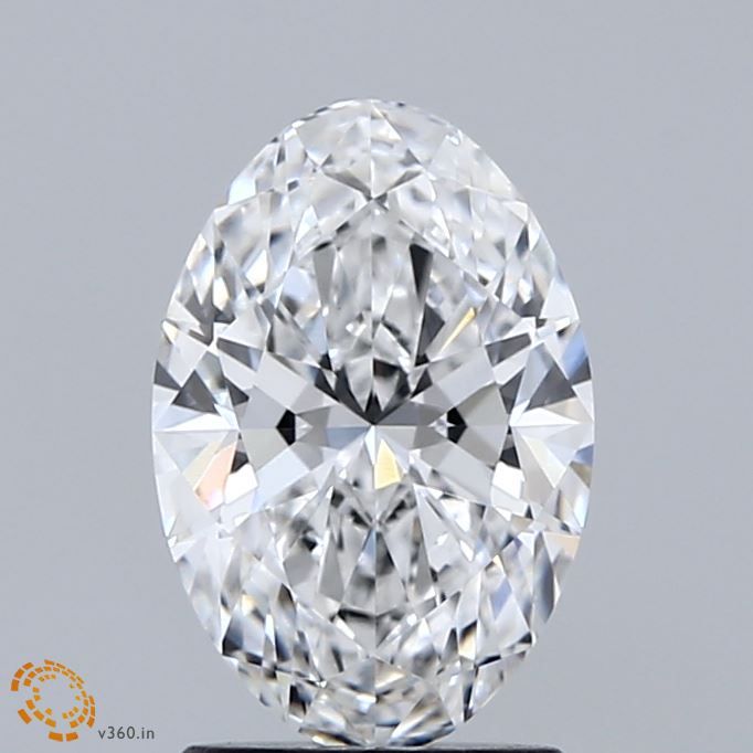 1.59 ct. oval Lab Grown Diamond front image