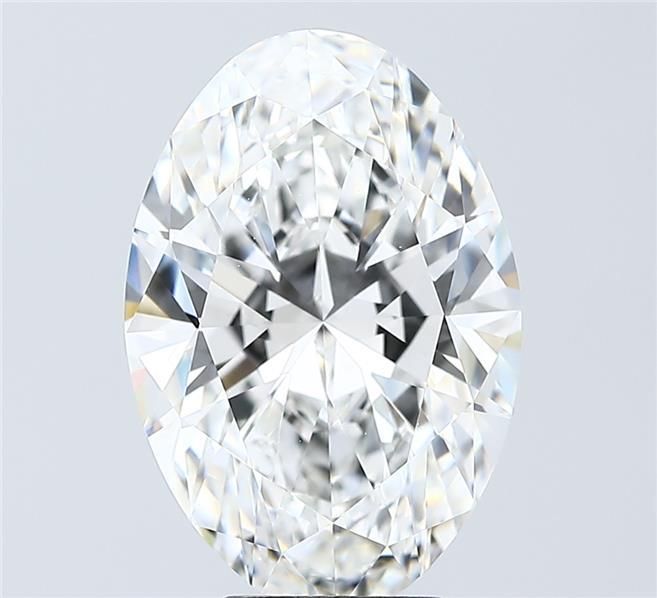 5.05 ct. oval Lab Grown Diamond front image