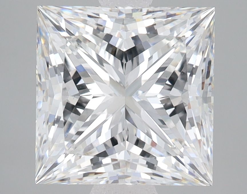 3.77 ct. princess Lab Grown Diamond front image