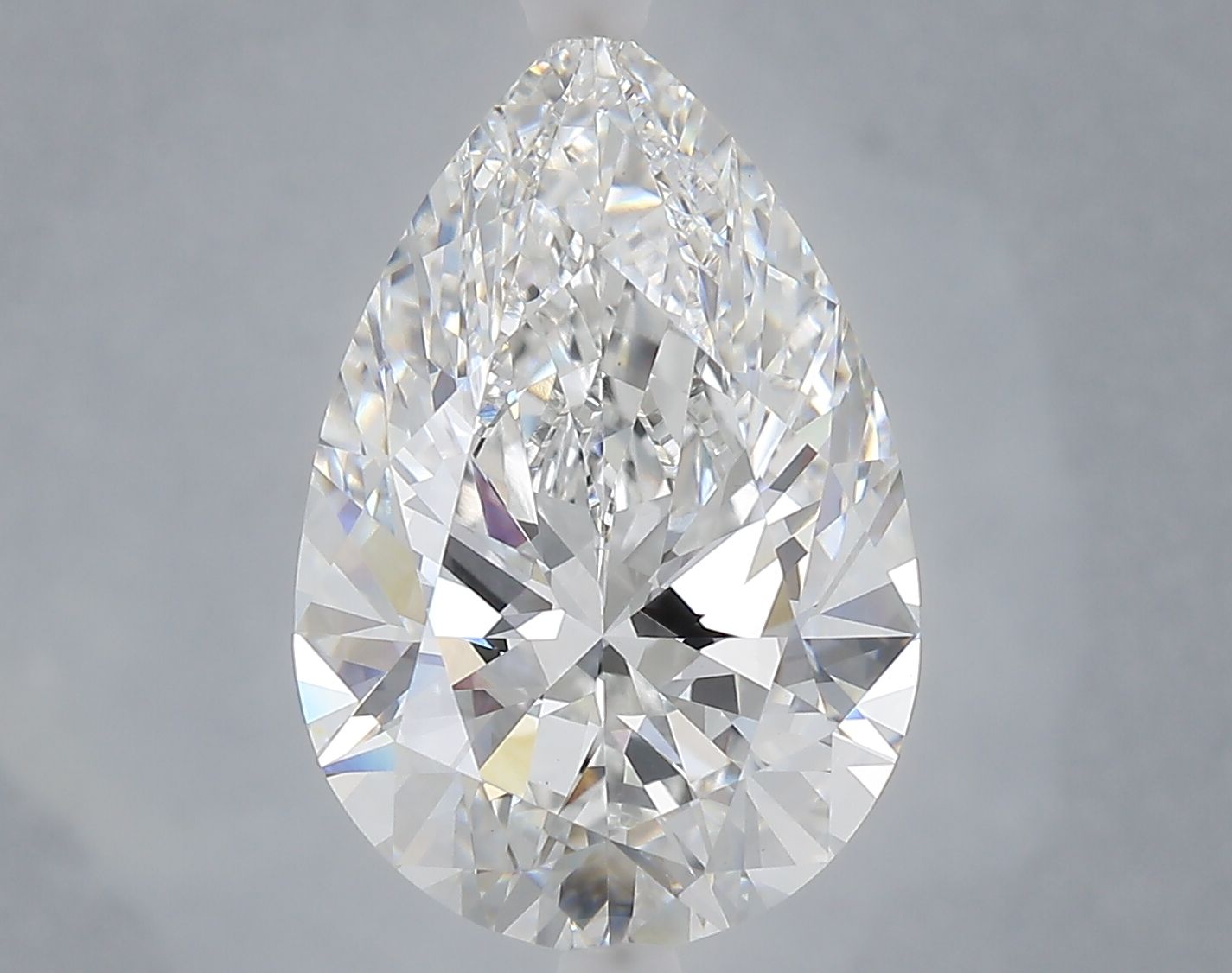 6.08 ct. pear Lab Grown Diamond front image