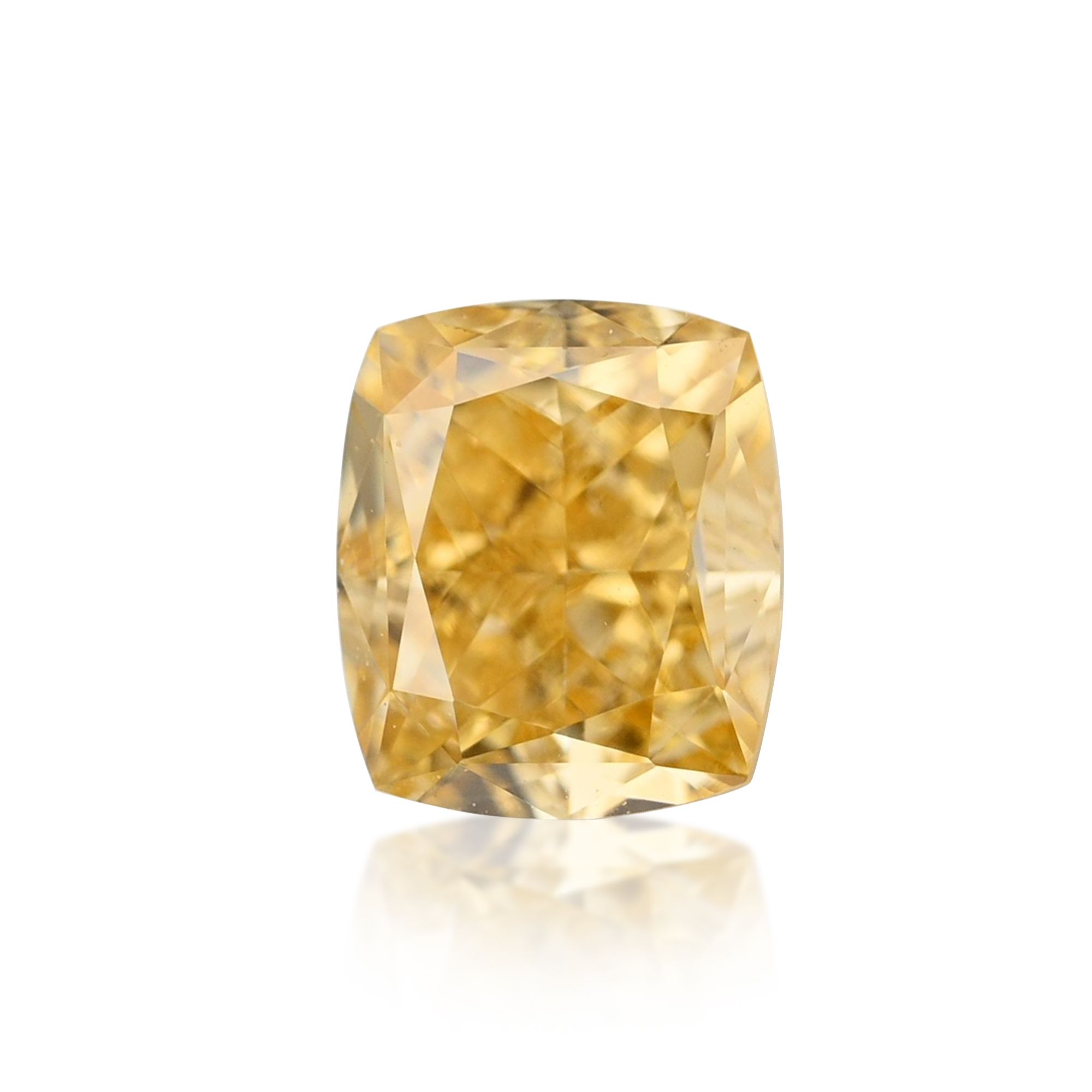 Diament 0.34 ct Fancy Intense Orange Yellow/VS1
