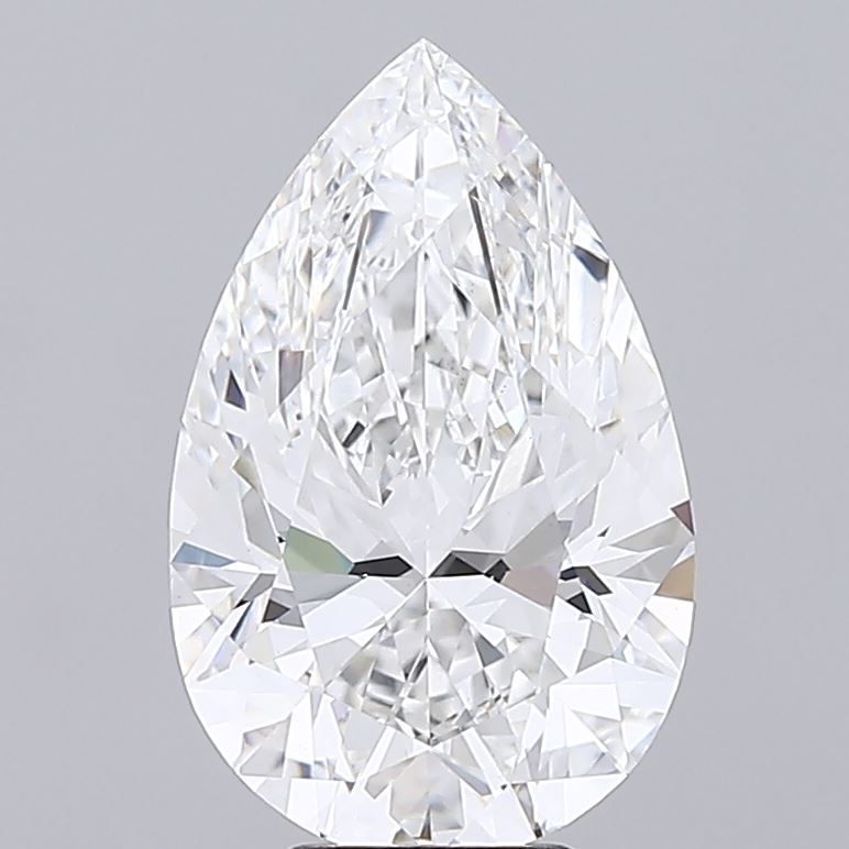 6.07 ct. pear Lab Grown Diamond front image