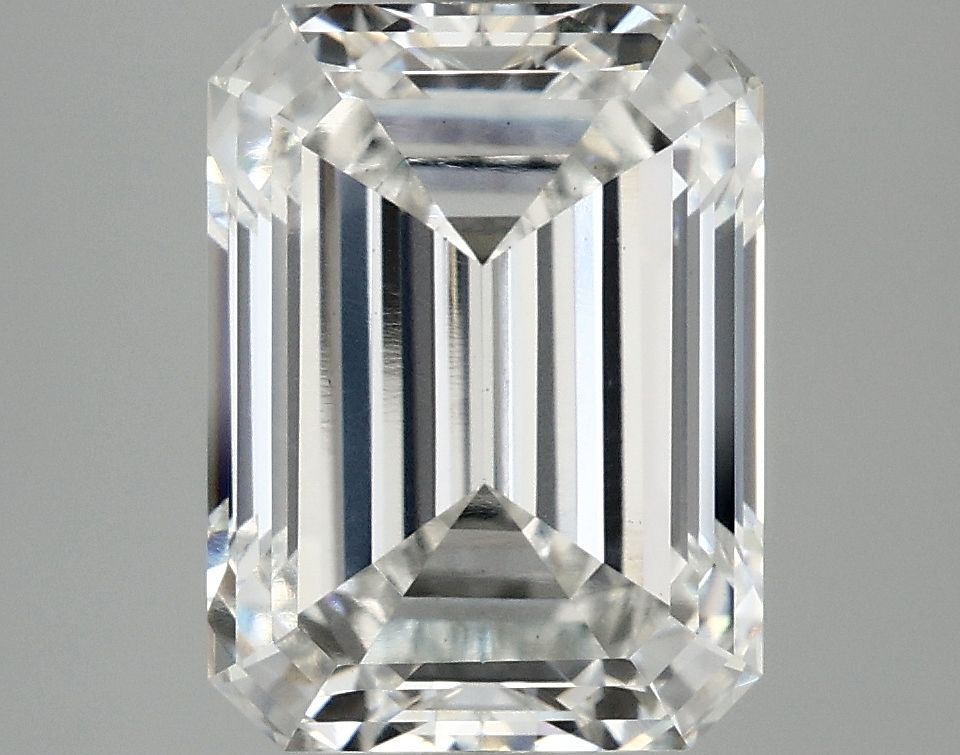 5.03 ct. emerald Lab Grown Diamond front image
