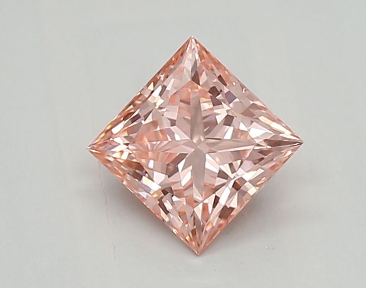 0.67 ct. princess Lab Grown Diamond front image