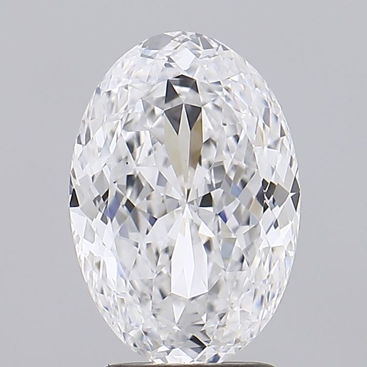 3.03 ct. oval Lab Grown Diamond front image
