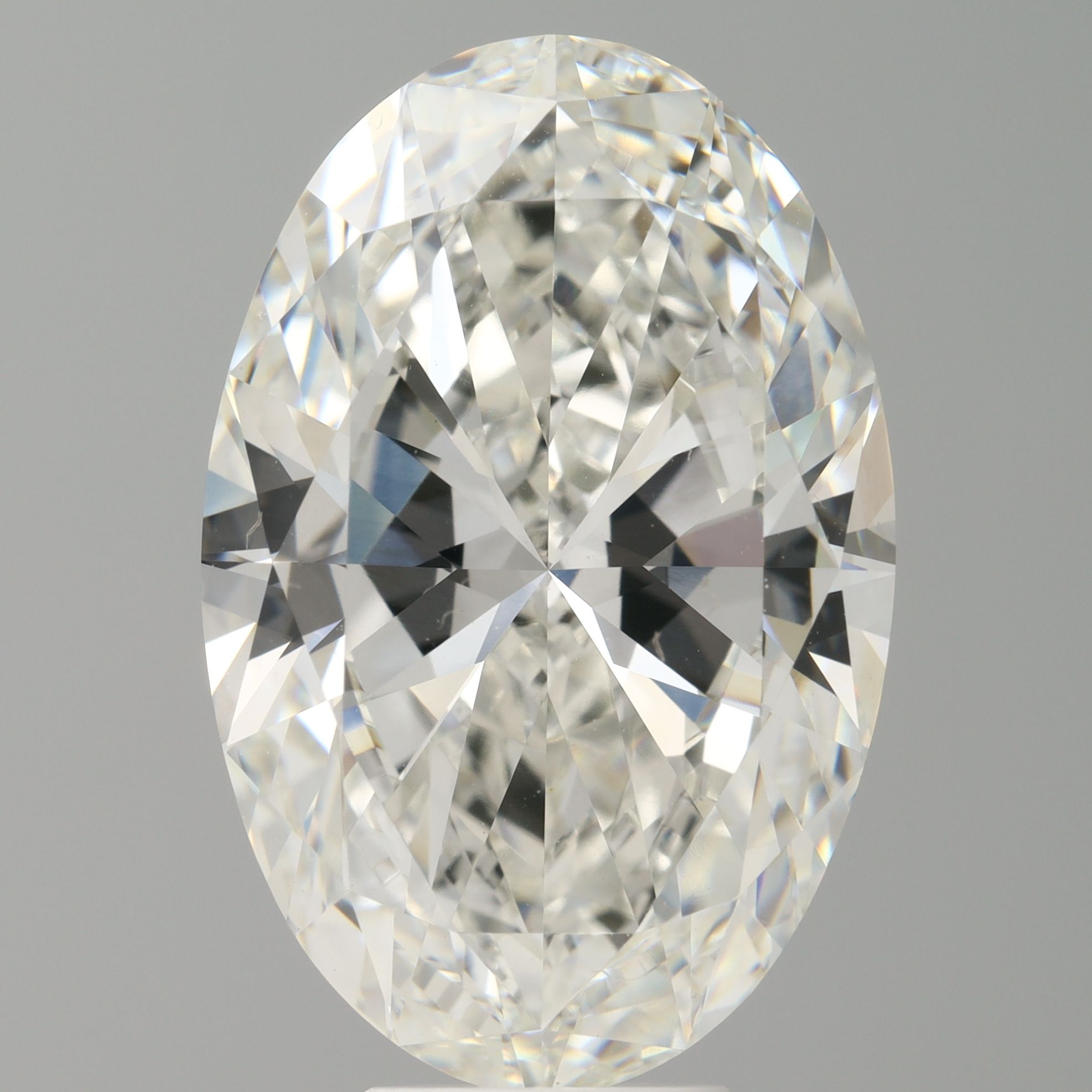 8.54 ct. oval Lab Grown Diamond front image