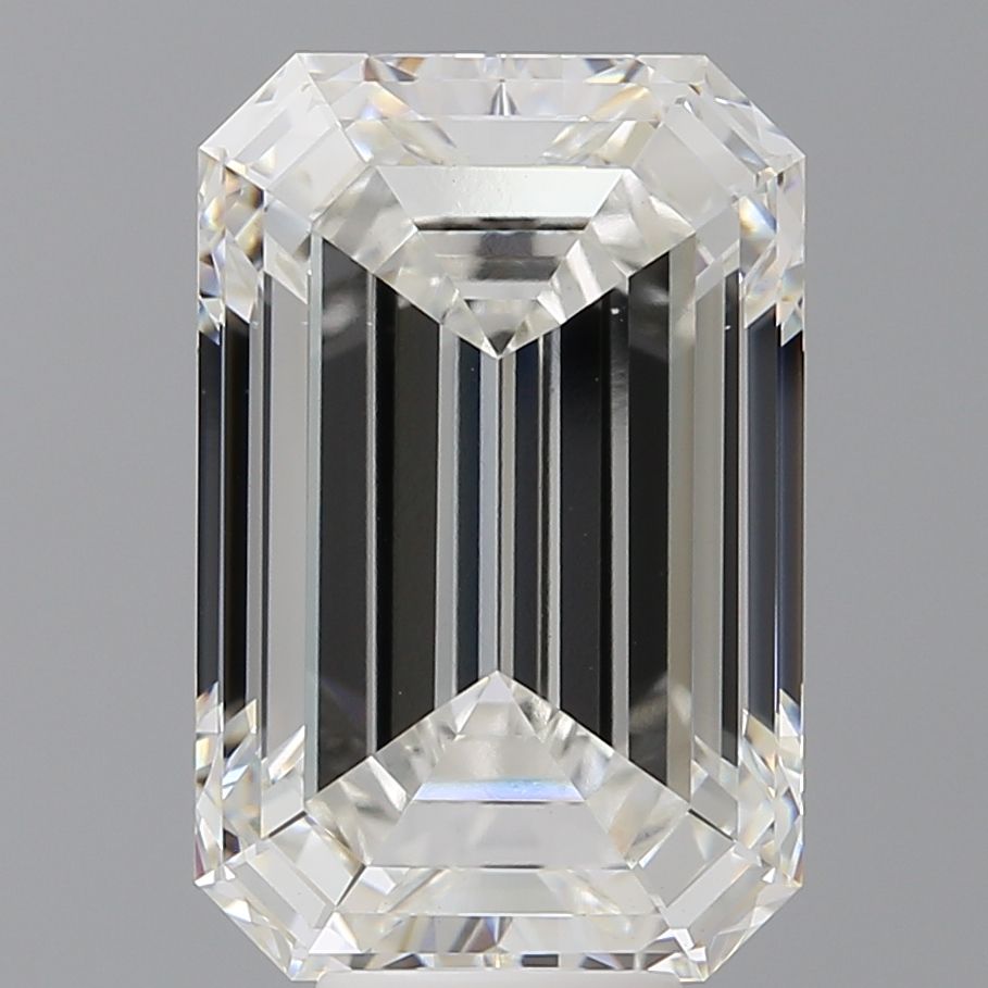 9.59 ct. emerald Lab Grown Diamond front image