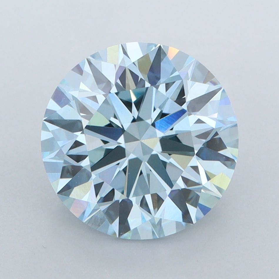 3.08 ct Round diamond