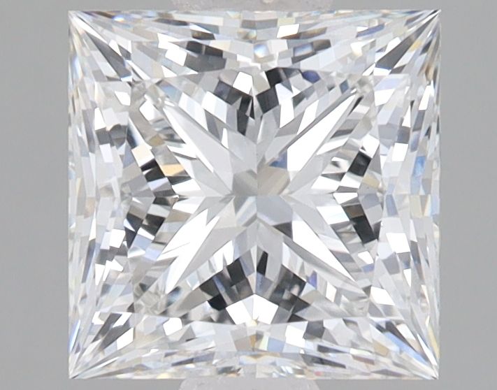 2.10 ct. princess Lab Grown Diamond front image