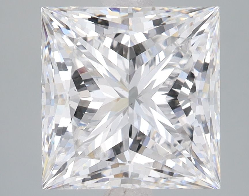 4.02 ct. princess Lab Grown Diamond front image