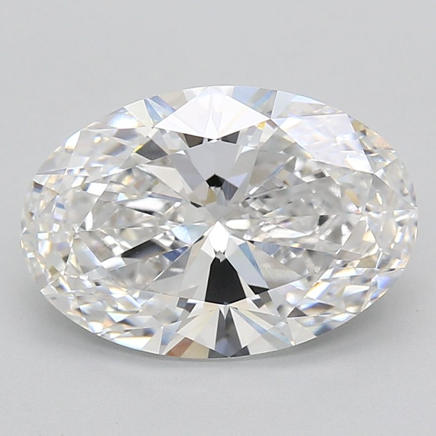 5.01 ct. oval Lab Grown Diamond front image