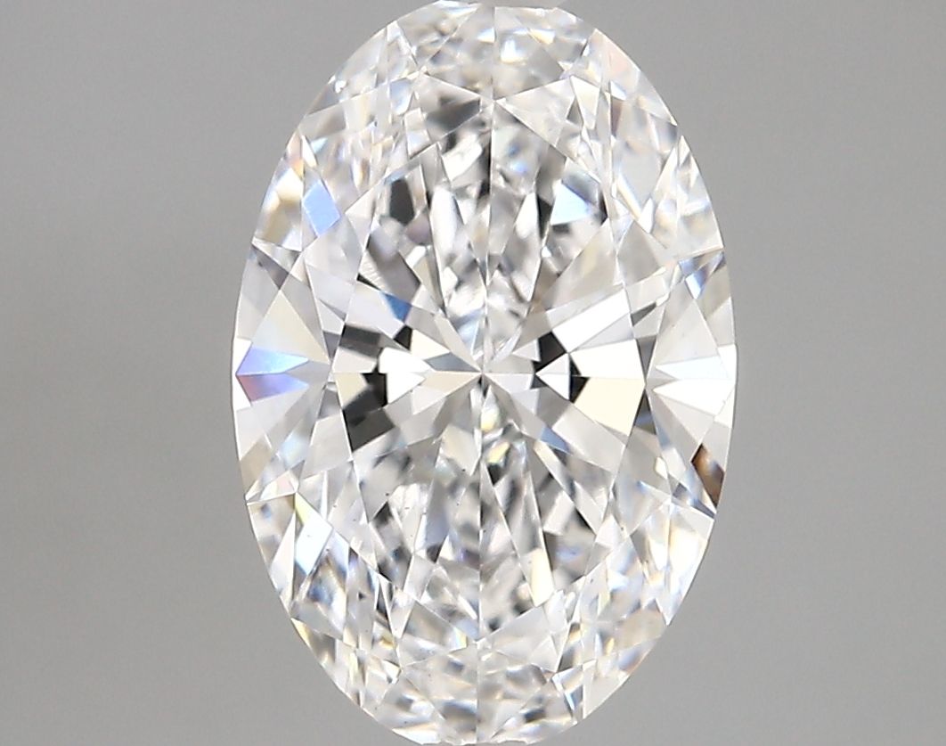 3.01 ct. oval Lab Grown Diamond front image