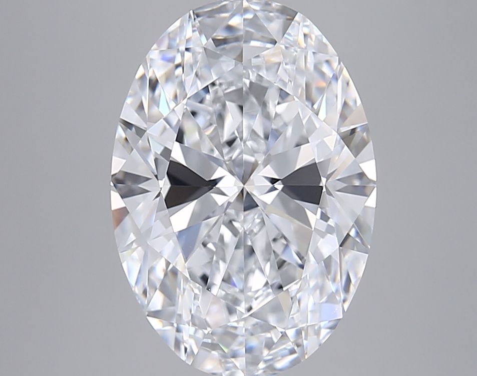 5.04 ct. oval Lab Grown Diamond front image