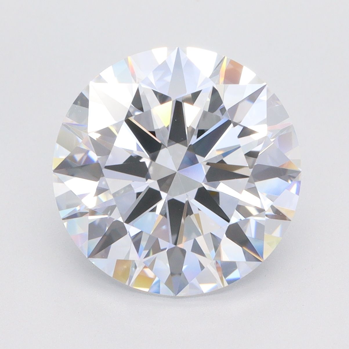 5.02 ct. round Lab Grown Diamond front image