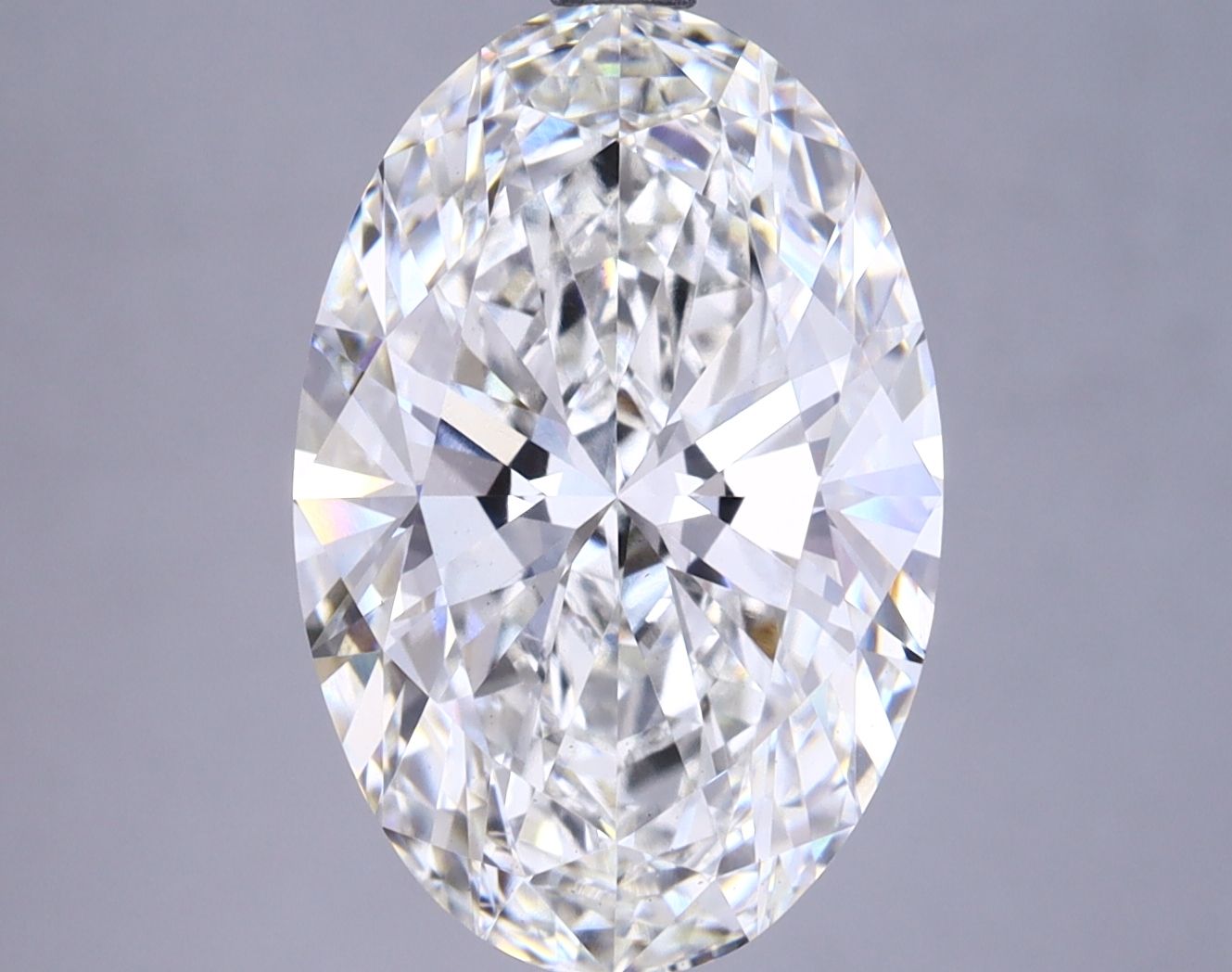 4.83 ct. oval Lab Grown Diamond front image