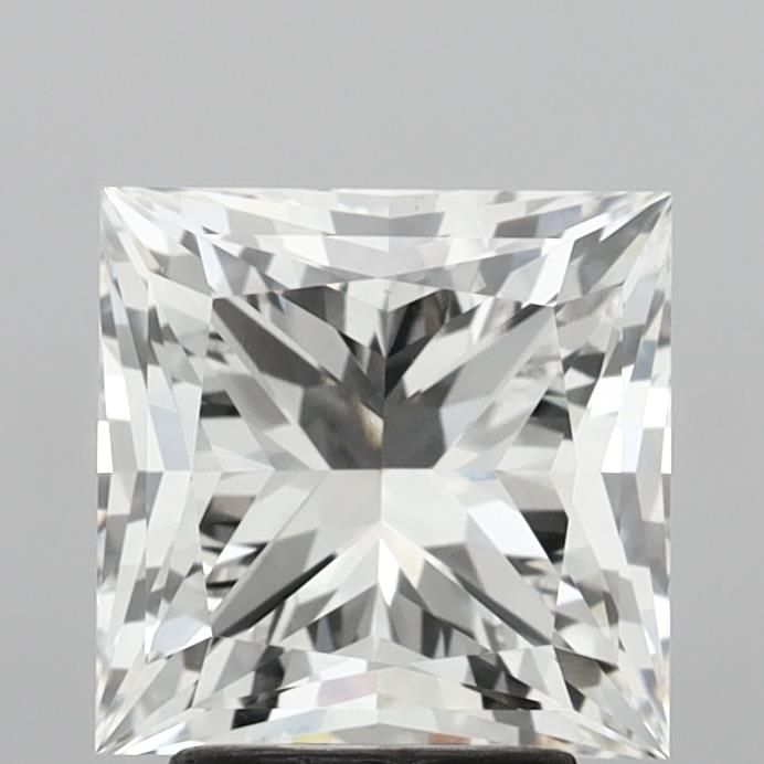 4.02 ct. princess Lab Grown Diamond front image