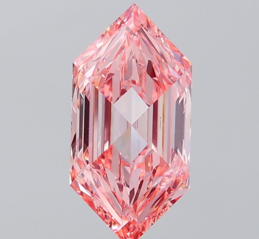 4.08 ct lab-grown Hexagonal Diamond