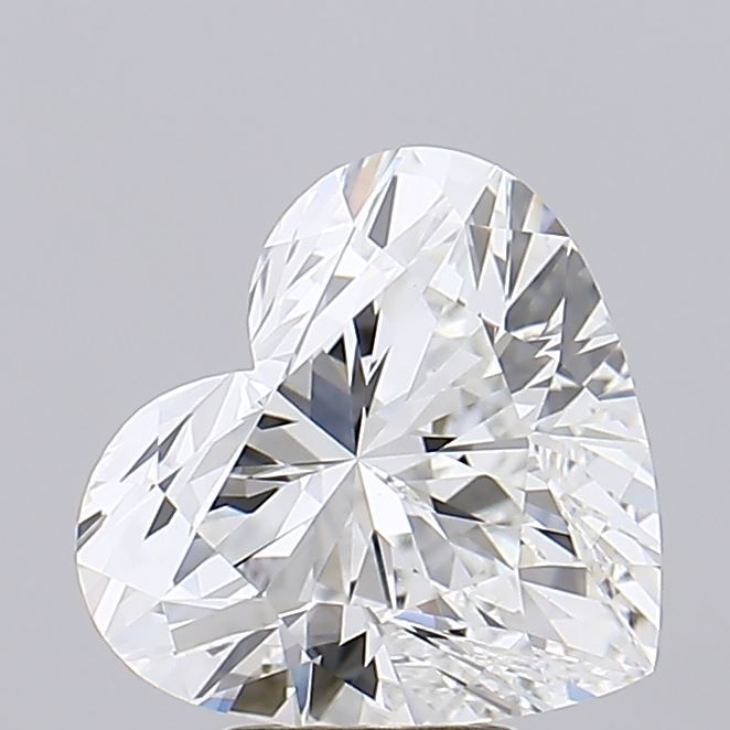 5.07 ct. heart Lab Grown Diamond front image