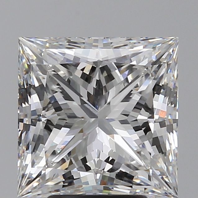 4.55 ct. princess Lab Grown Diamond front image