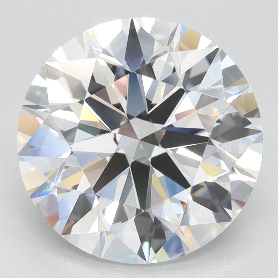 Diamant Rond 4.12 ct - Couleur D - Pureté VVS1