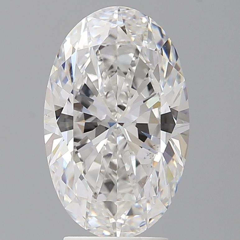 3.59 ct. oval Lab Grown Diamond front image