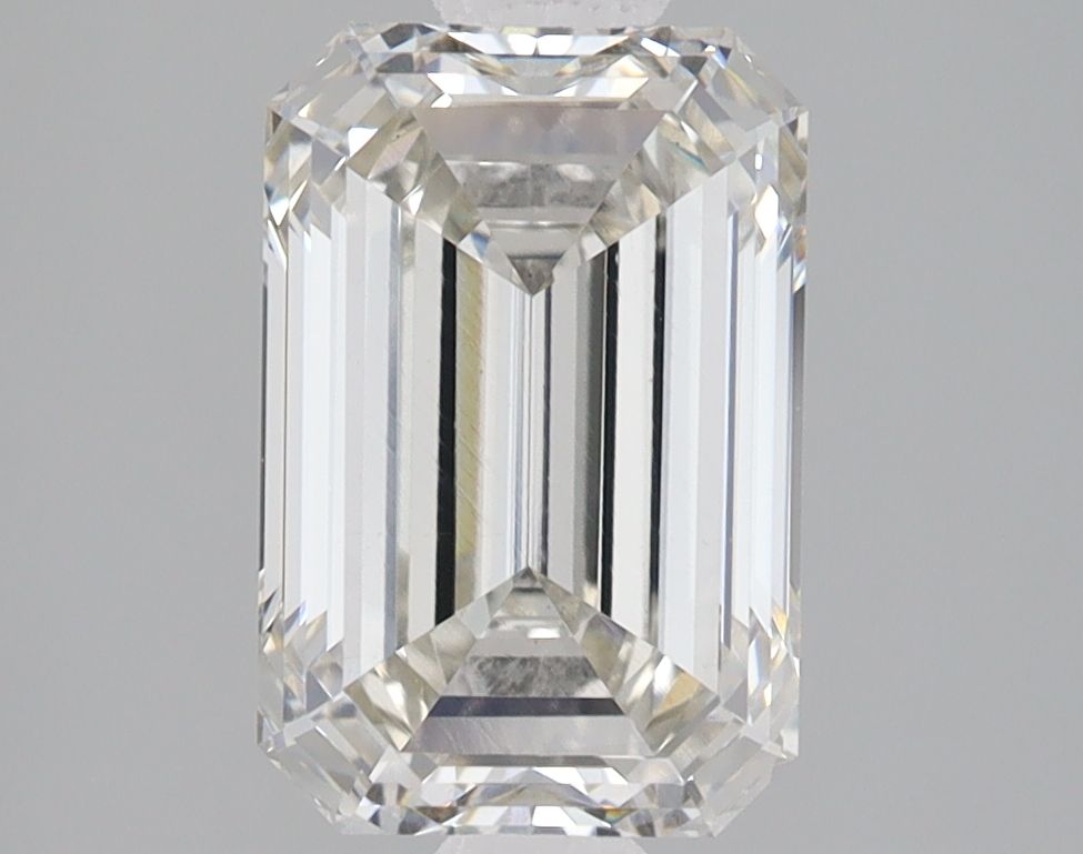 2.70 ct. emerald Lab Grown Diamond front image
