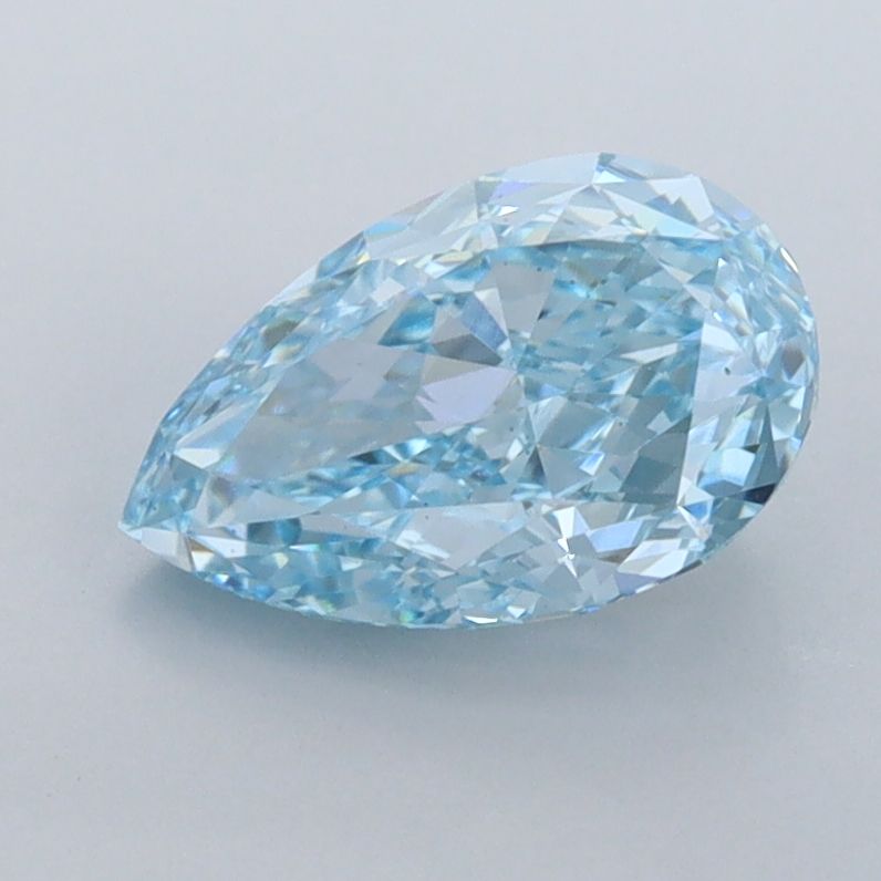 1.56 CT Fancy Vivid Blue PEAR