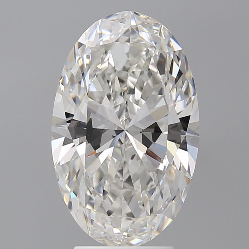 4.10 ct. oval Lab Grown Diamond front image