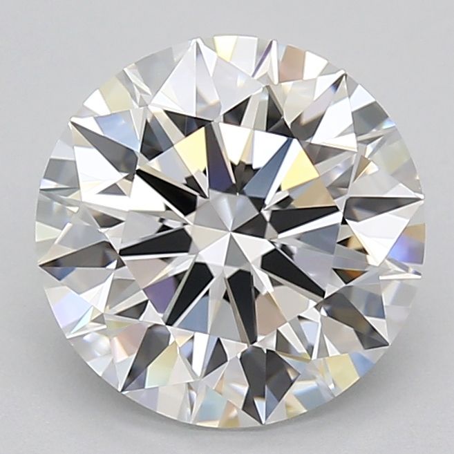 Diamant Rond 3.67 ct - Couleur D - Pureté VVS1
