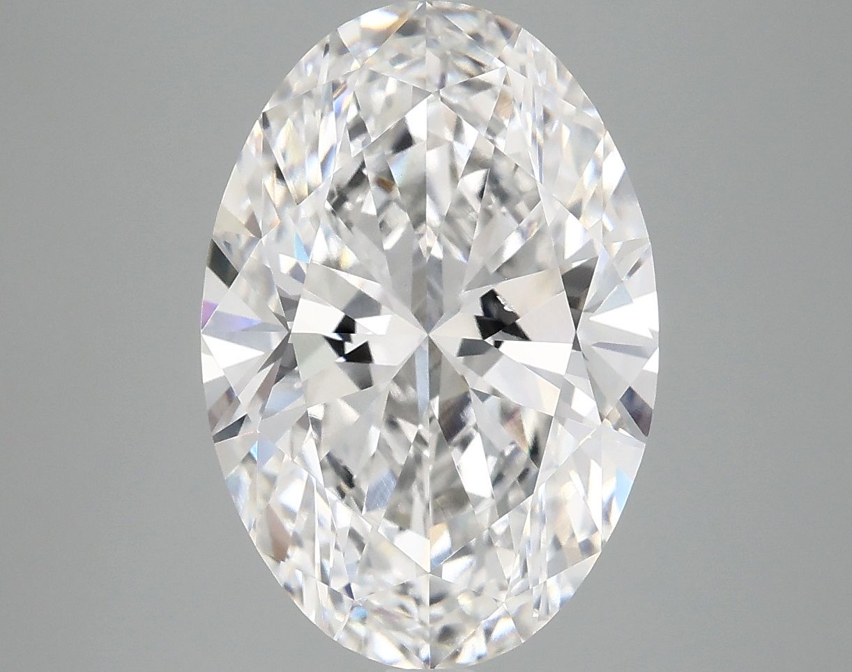 5.03 ct. oval Lab Grown Diamond front image