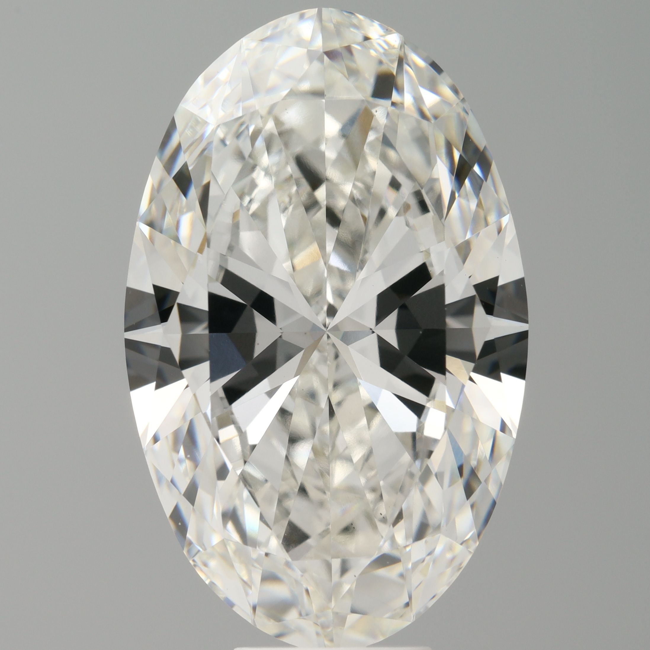 10.10 ct. oval Lab Grown Diamond front image